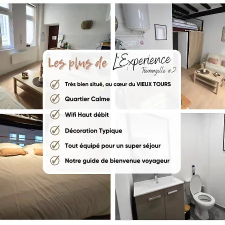 公寓 L'experience Tourangelle #1 *